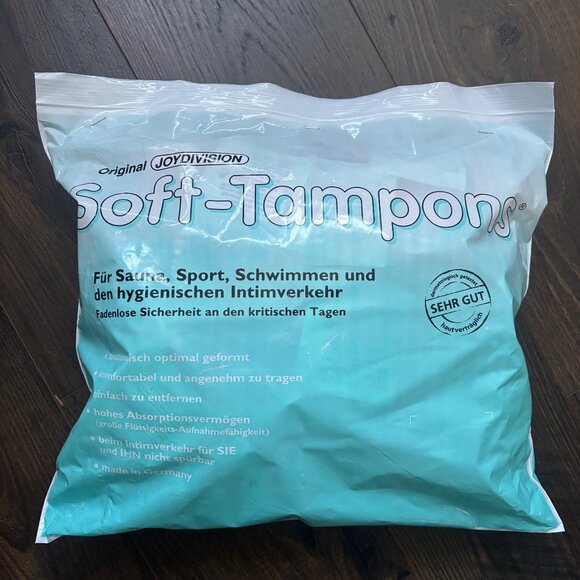 JOY DIVISION (stringless) Soft Tampons Package of 50 - Brand New - Picture 1 of 3